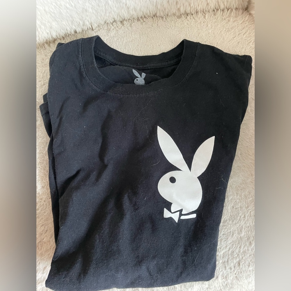Playboy bunny Black T-Shirt